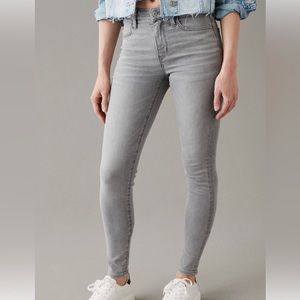 American Eagle Gray Legging Jeans- size 8